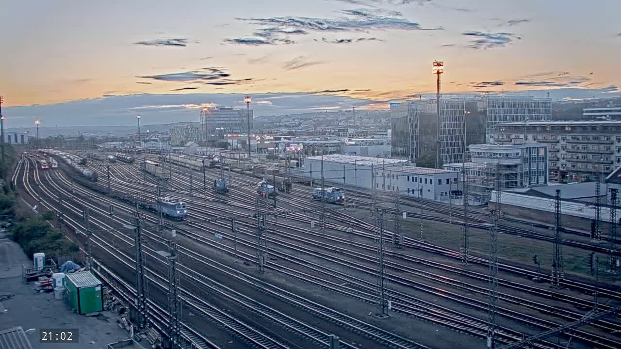 Liben Train Station & City View Live Cam - Liben, Prague, Czechia