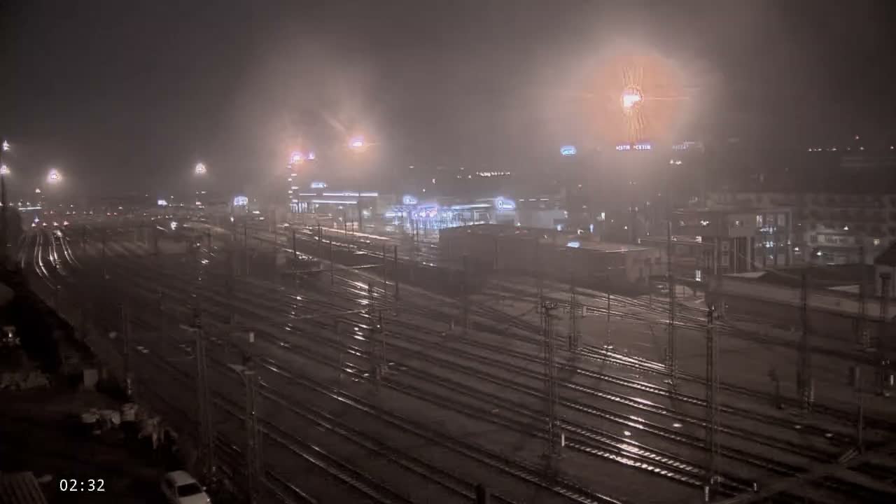 Liben Train Station & City View Live Cam - Liben, Prague, Czechia