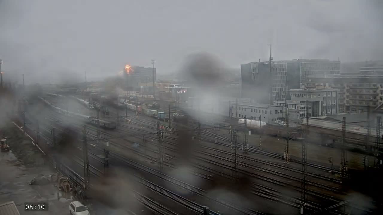 Liben Train Station & City View Live Cam - Liben, Prague, Czechia