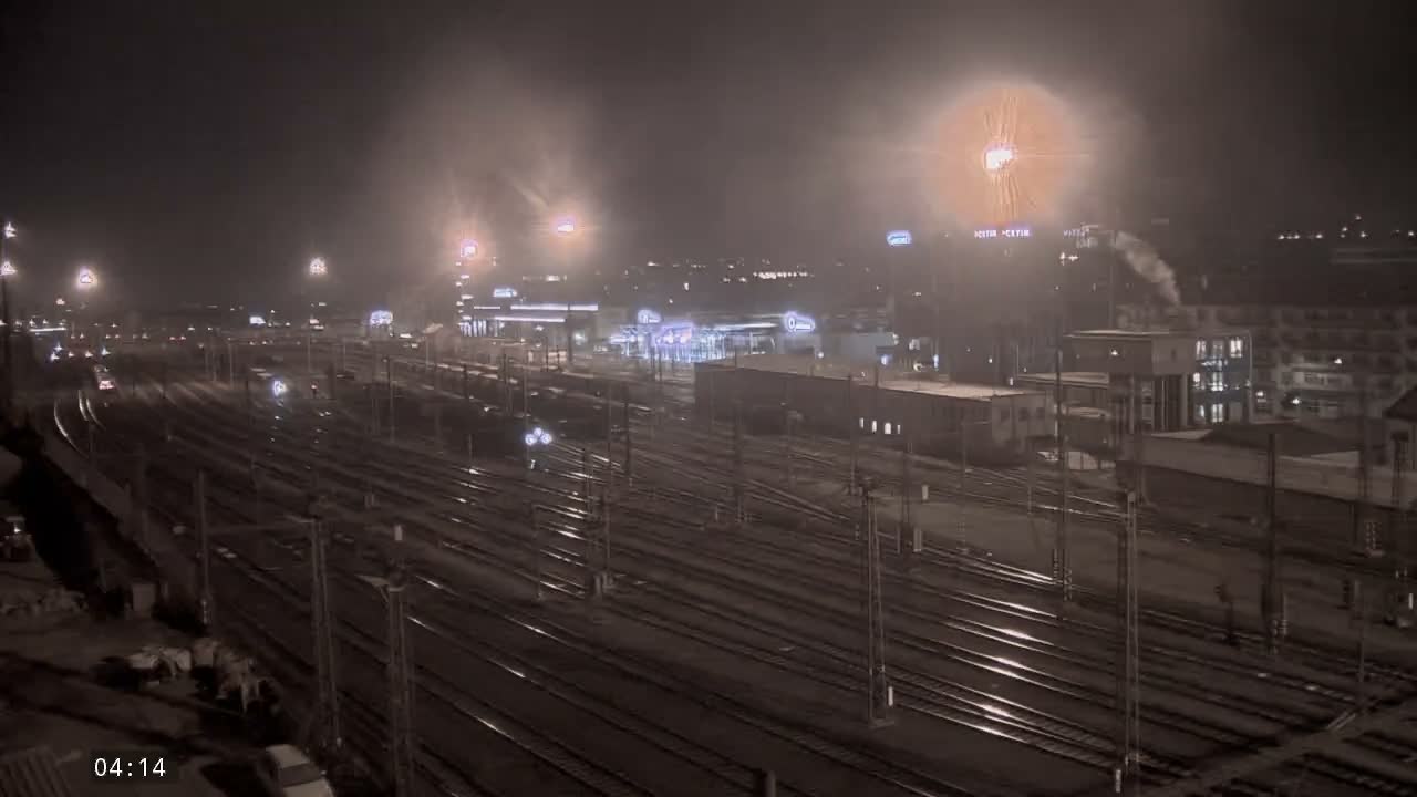 Liben Train Station & City View Live Cam - Liben, Prague, Czechia