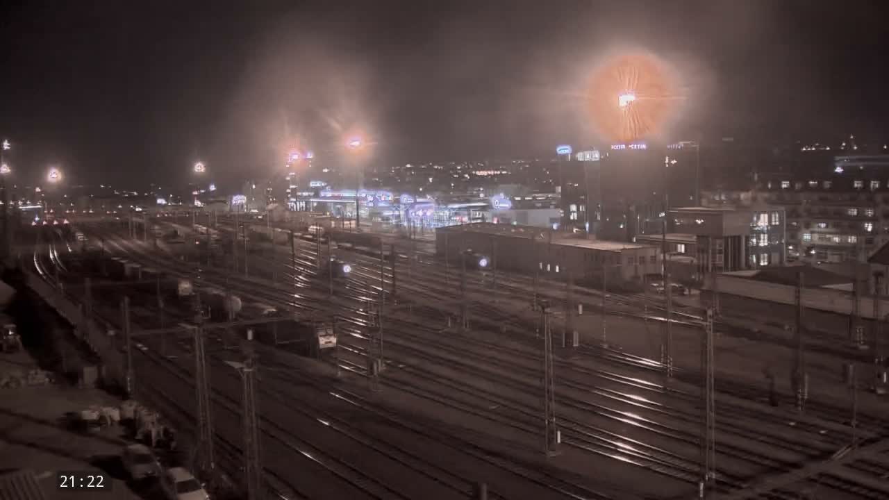 Liben Train Station & City View Live Cam - Liben, Prague, Czechia