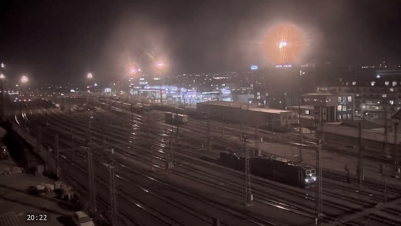 Liben Train Station & City View Live Cam - Liben, Prague, Czechia