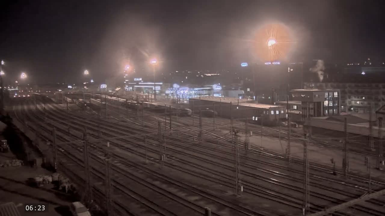 Liben Train Station & City View Live Cam - Liben, Prague, Czechia