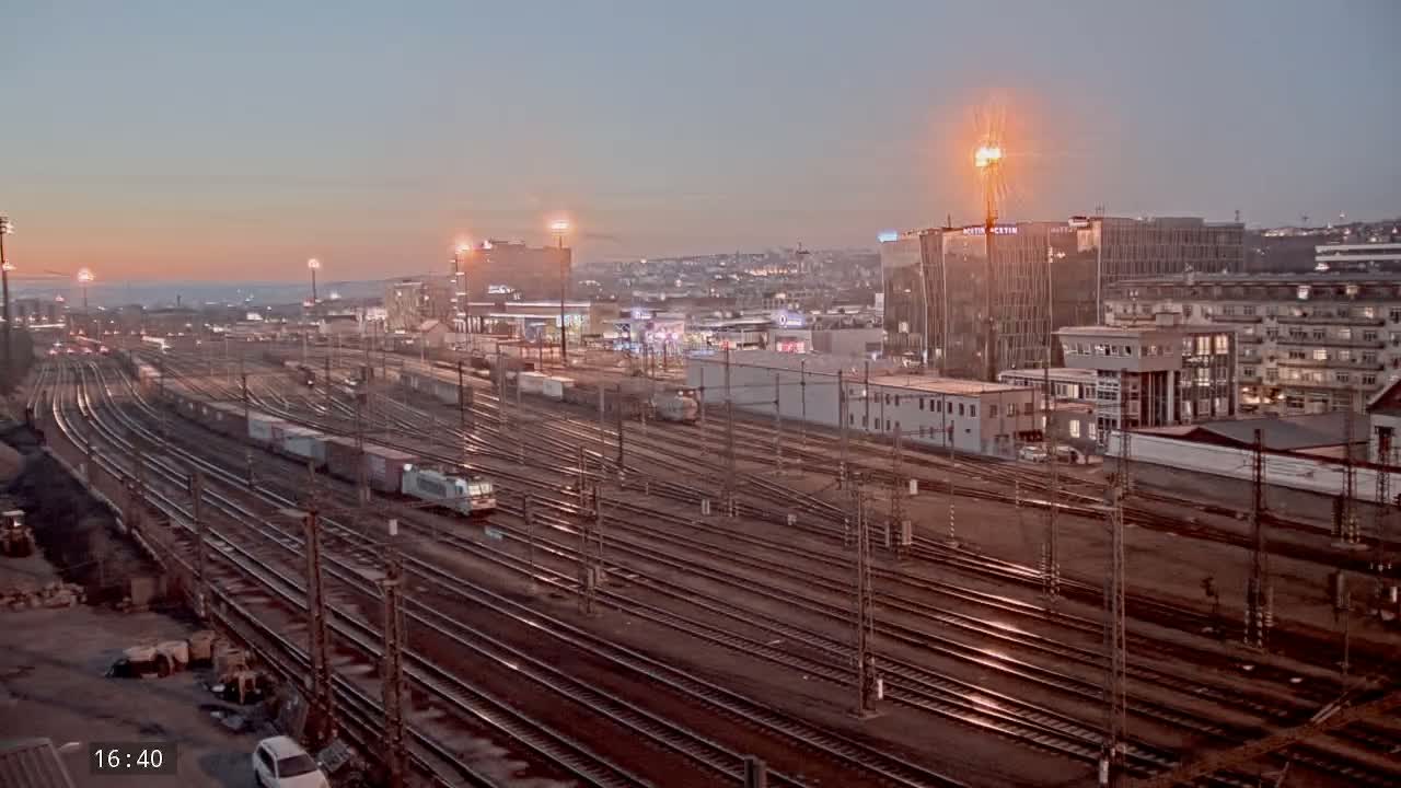 Liben Train Station & City View Live Cam - Liben, Prague, Czechia