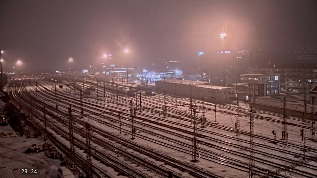 Liben Train Station & City View Live Cam - Liben, Prague, Czechia