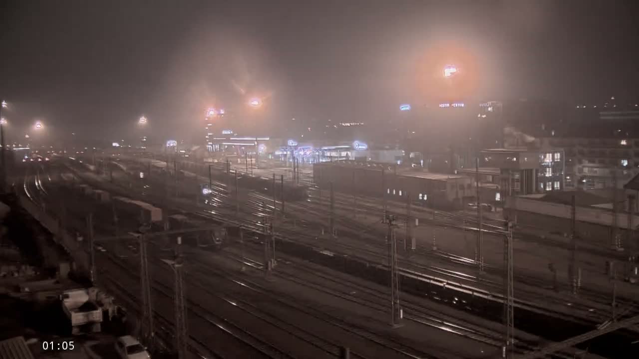 Liben Train Station & City View Live Cam - Liben, Prague, Czechia