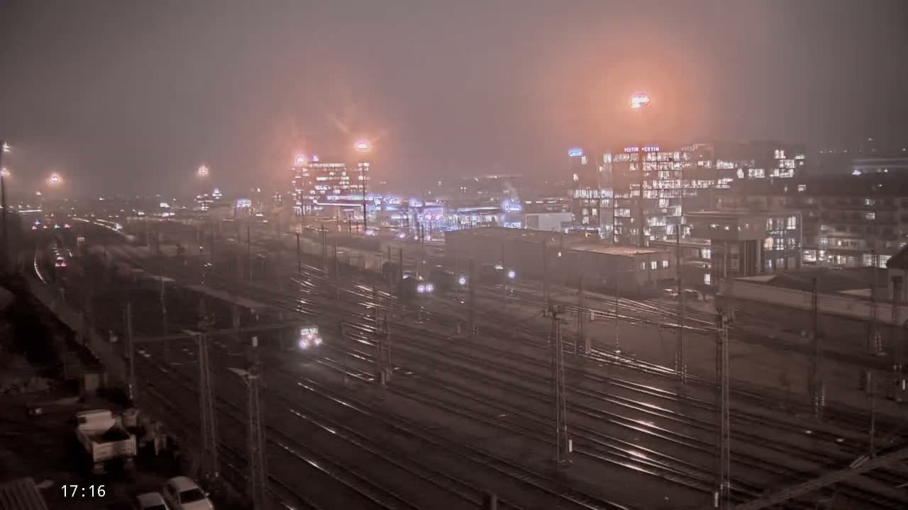 Liben Train Station & City View Live Cam - Liben, Prague, Czechia