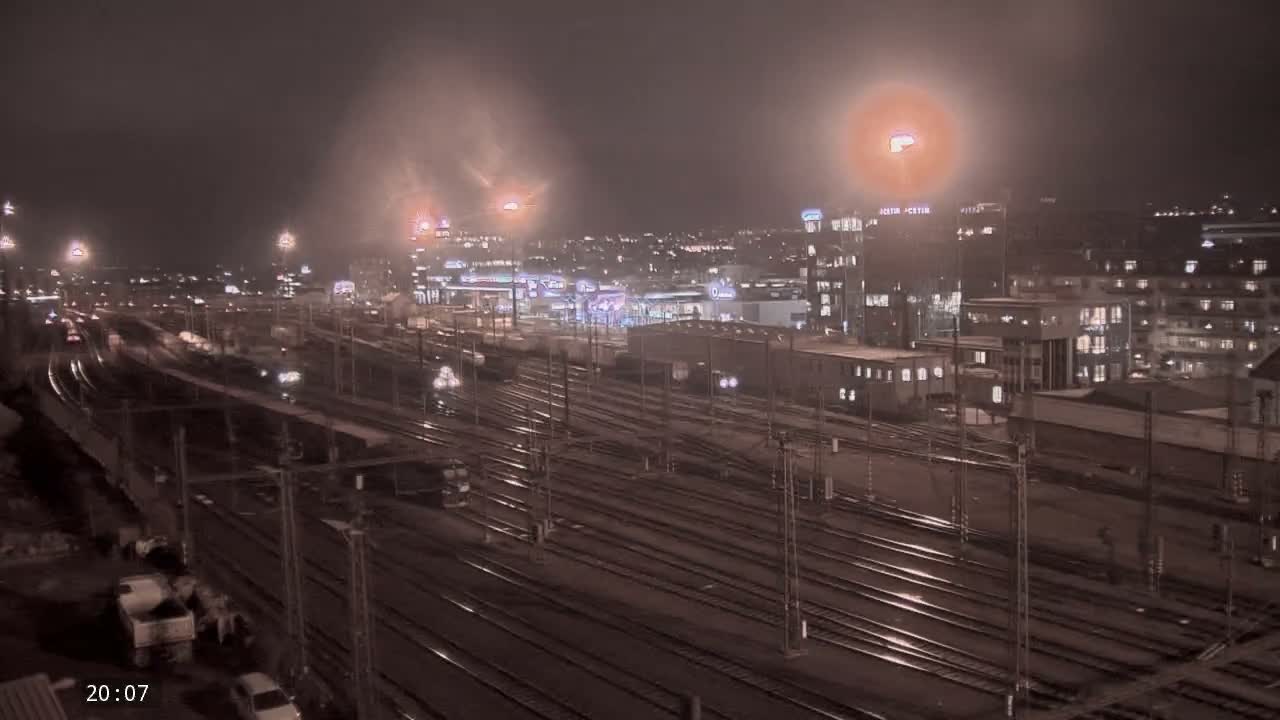 Liben Train Station & City View Live Cam - Liben, Prague, Czechia