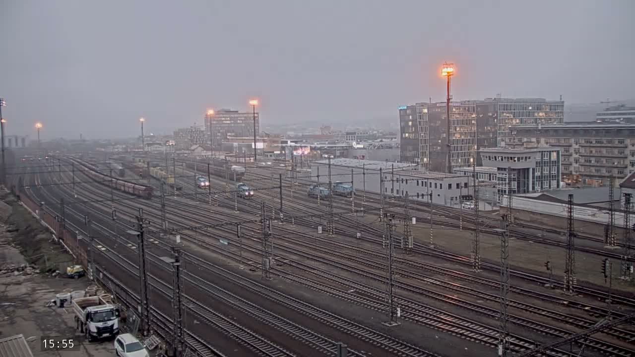 Liben Train Station & City View Live Cam - Liben, Prague, Czechia
