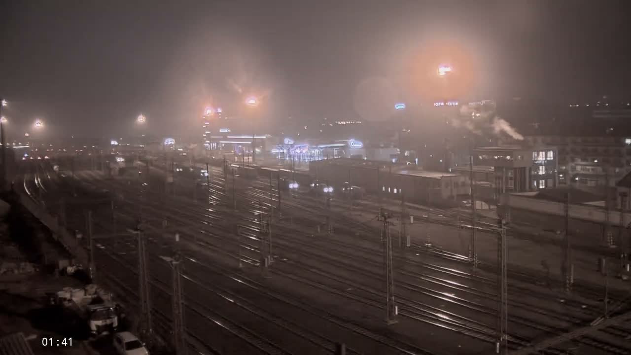 Liben Train Station & City View Live Cam - Liben, Prague, Czechia