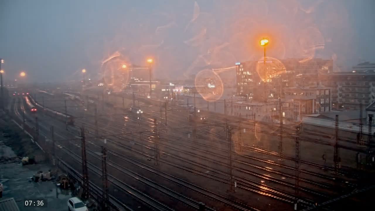 Liben Train Station & City View Live Cam - Liben, Prague, Czechia