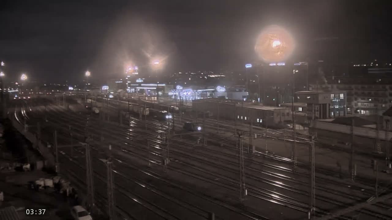 Liben Train Station & City View Live Cam - Liben, Prague, Czechia