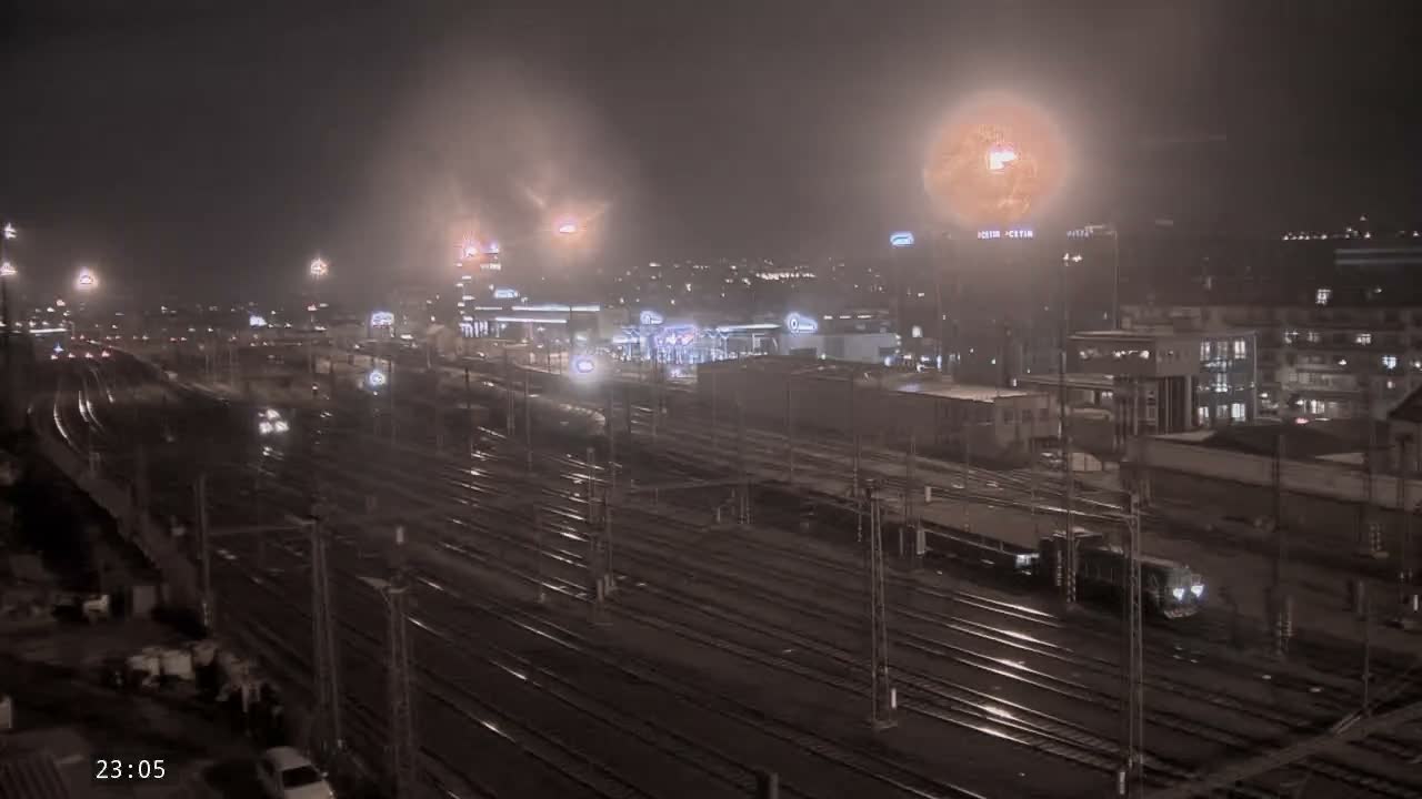 Liben Train Station & City View Live Cam - Liben, Prague, Czechia