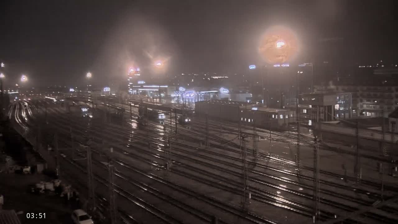 Liben Train Station & City View Live Cam - Liben, Prague, Czechia