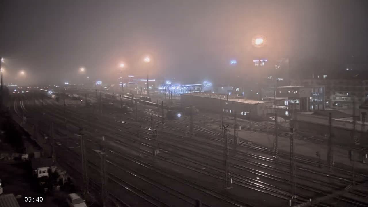 Liben Train Station & City View Live Cam - Liben, Prague, Czechia