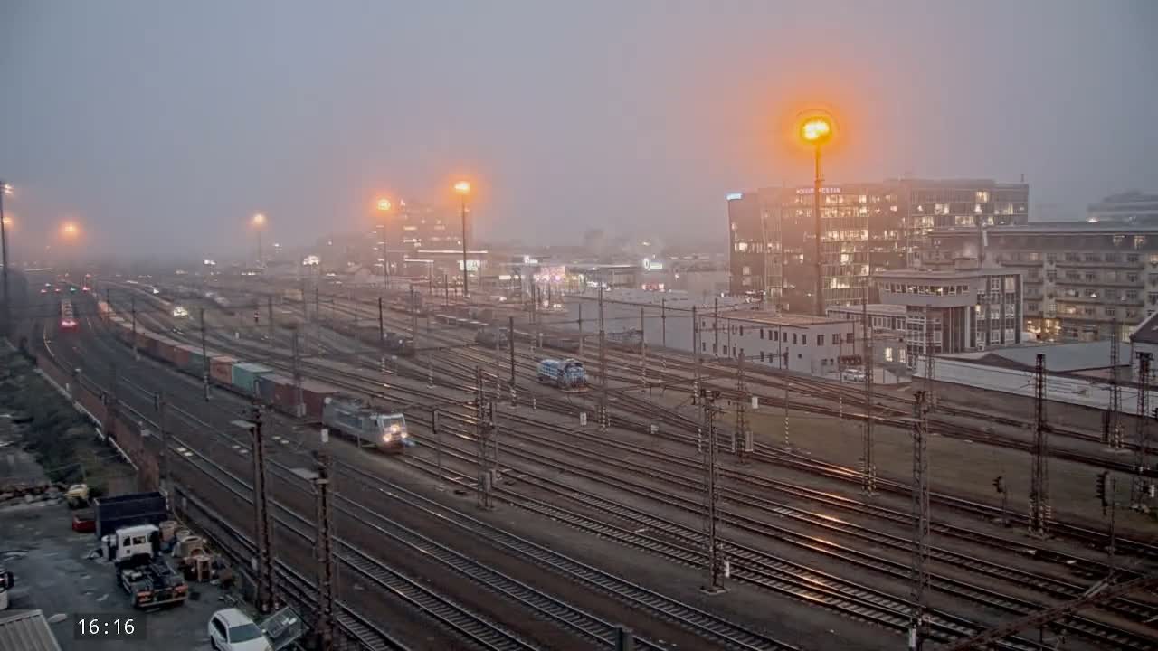 Liben Train Station & City View Live Cam - Liben, Prague, Czechia