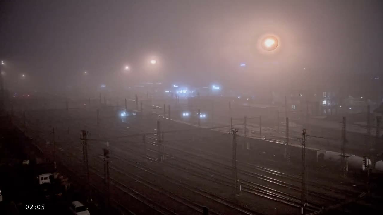 Liben Train Station & City View Live Cam - Liben, Prague, Czechia