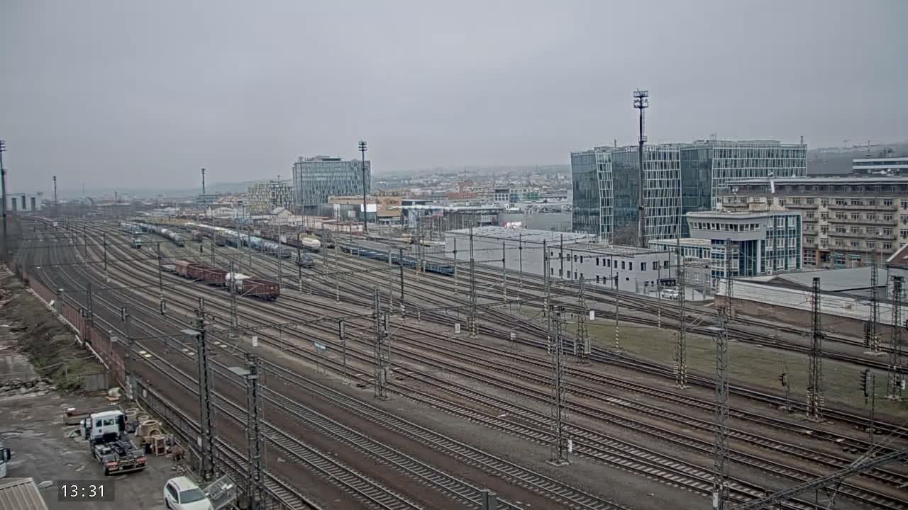 Liben Train Station & City View Live Cam - Liben, Prague, Czechia