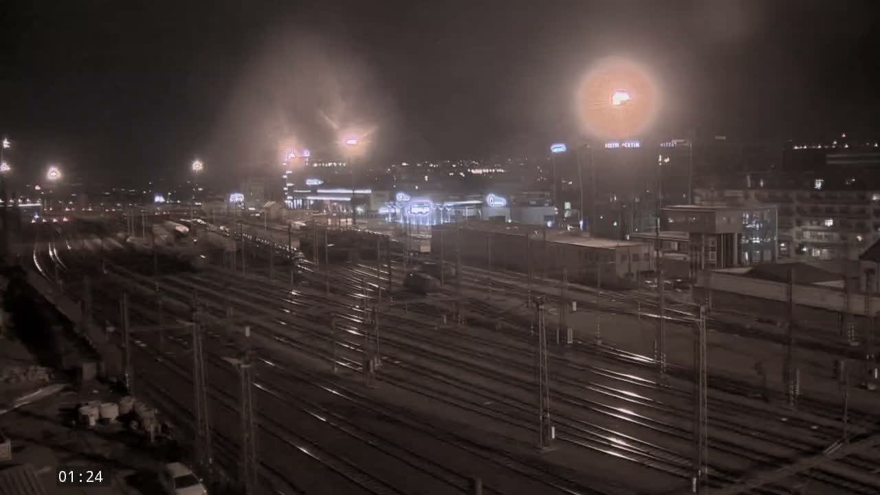 Liben Train Station & City View Live Cam - Liben, Prague, Czechia