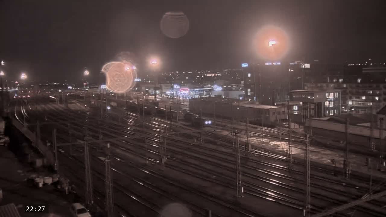 Liben Train Station & City View Live Cam - Liben, Prague, Czechia