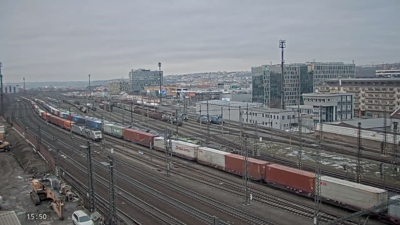 Liben Train Station & City View Live Cam - Liben, Prague, Czechia