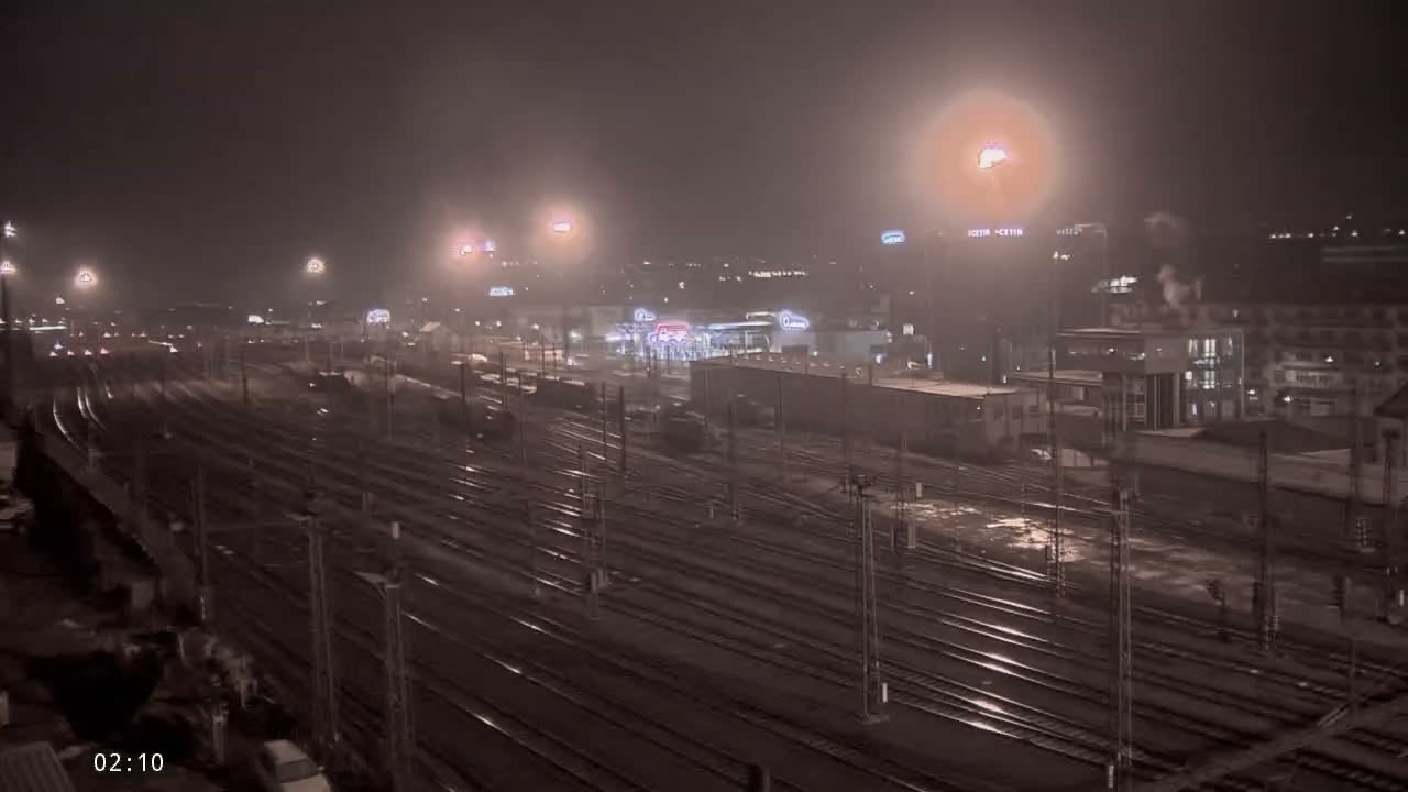Liben Train Station & City View Live Cam - Liben, Prague, Czechia