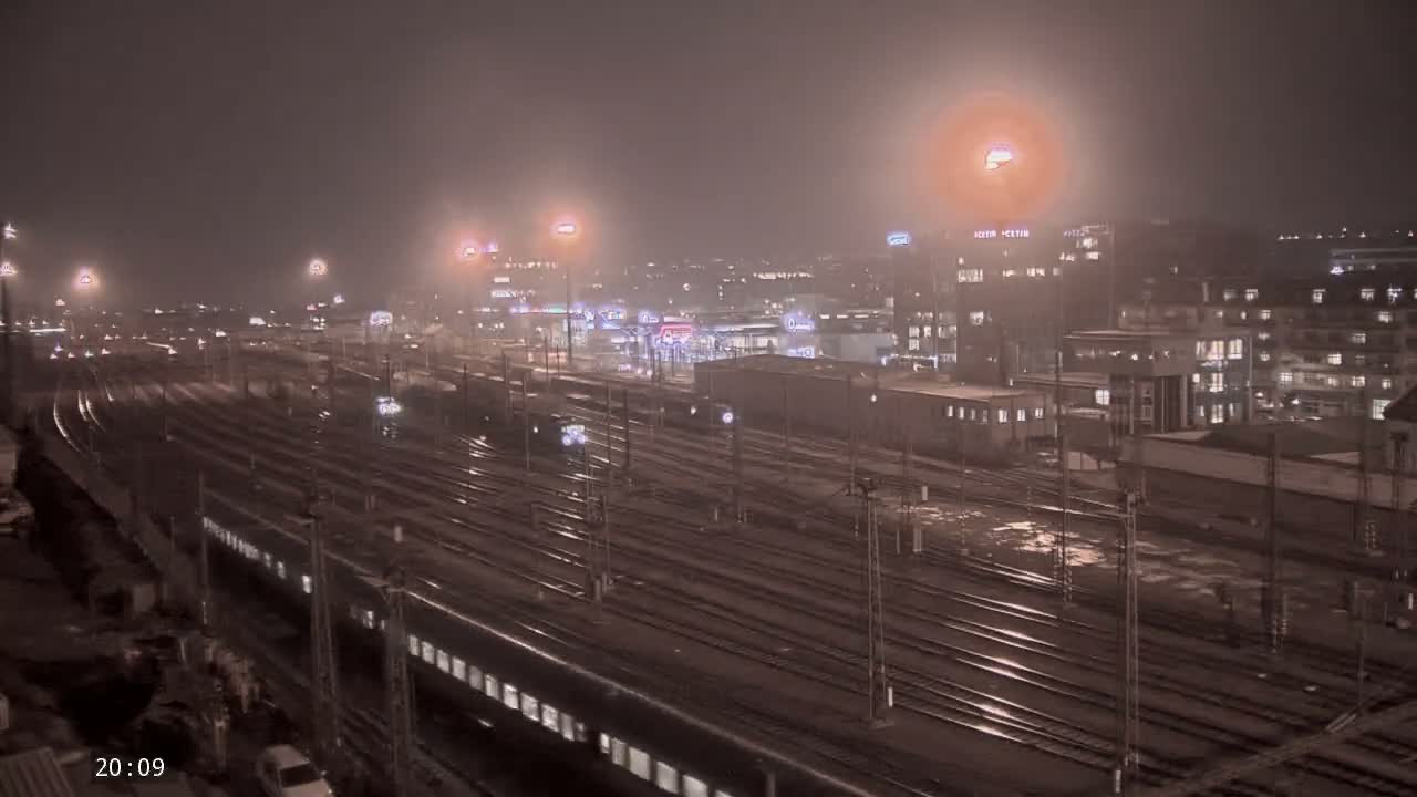 Liben Train Station & City View Live Cam - Liben, Prague, Czechia