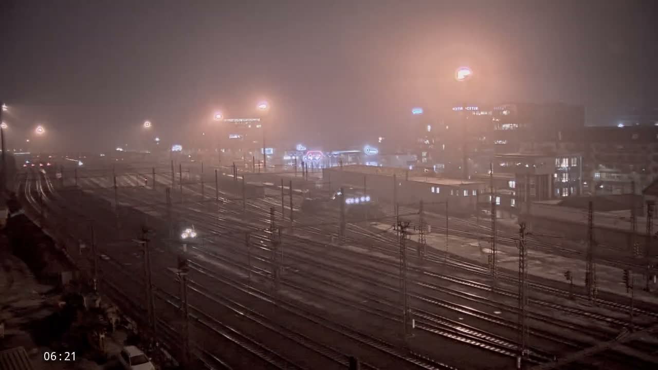 Liben Train Station & City View Live Cam - Liben, Prague, Czechia