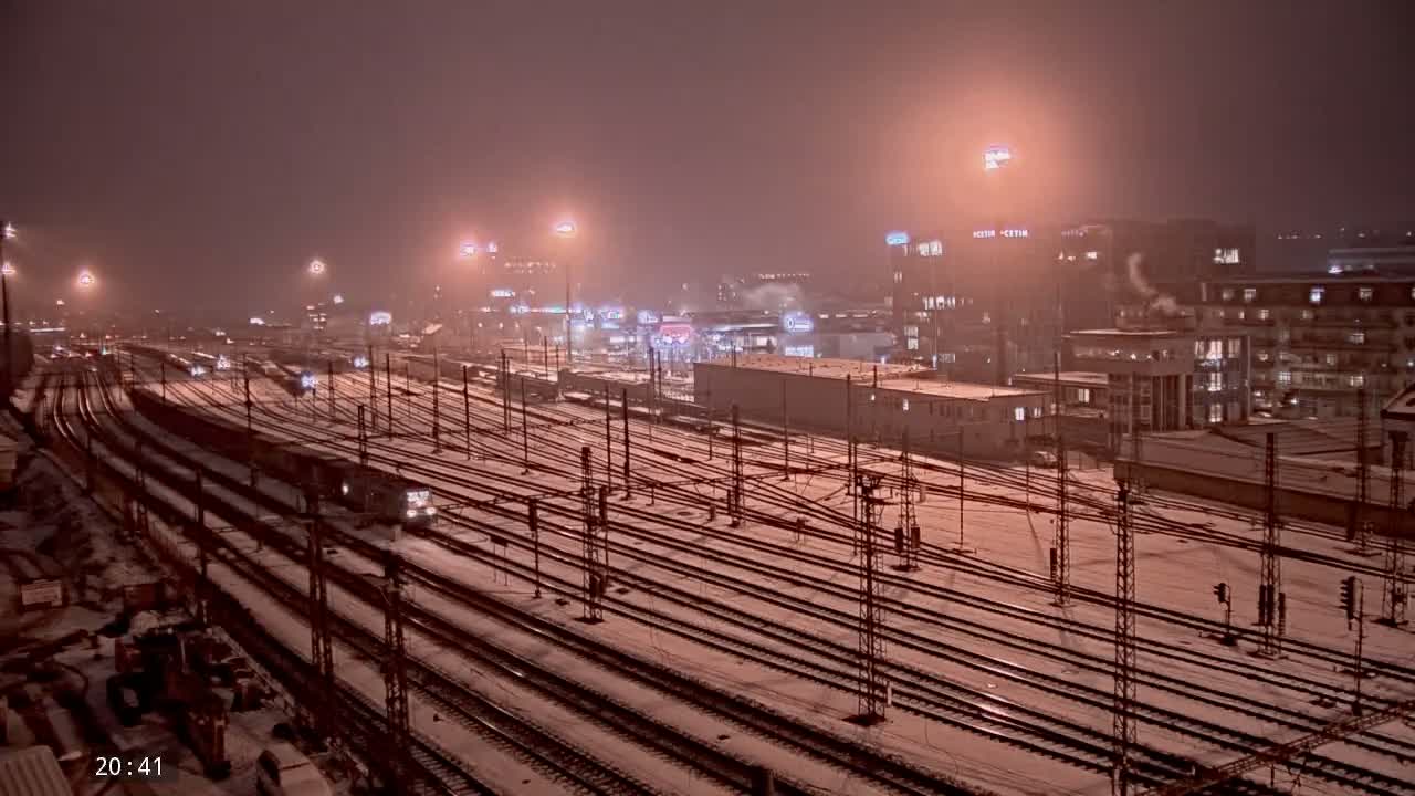 Liben Train Station & City View Live Cam - Liben, Prague, Czechia