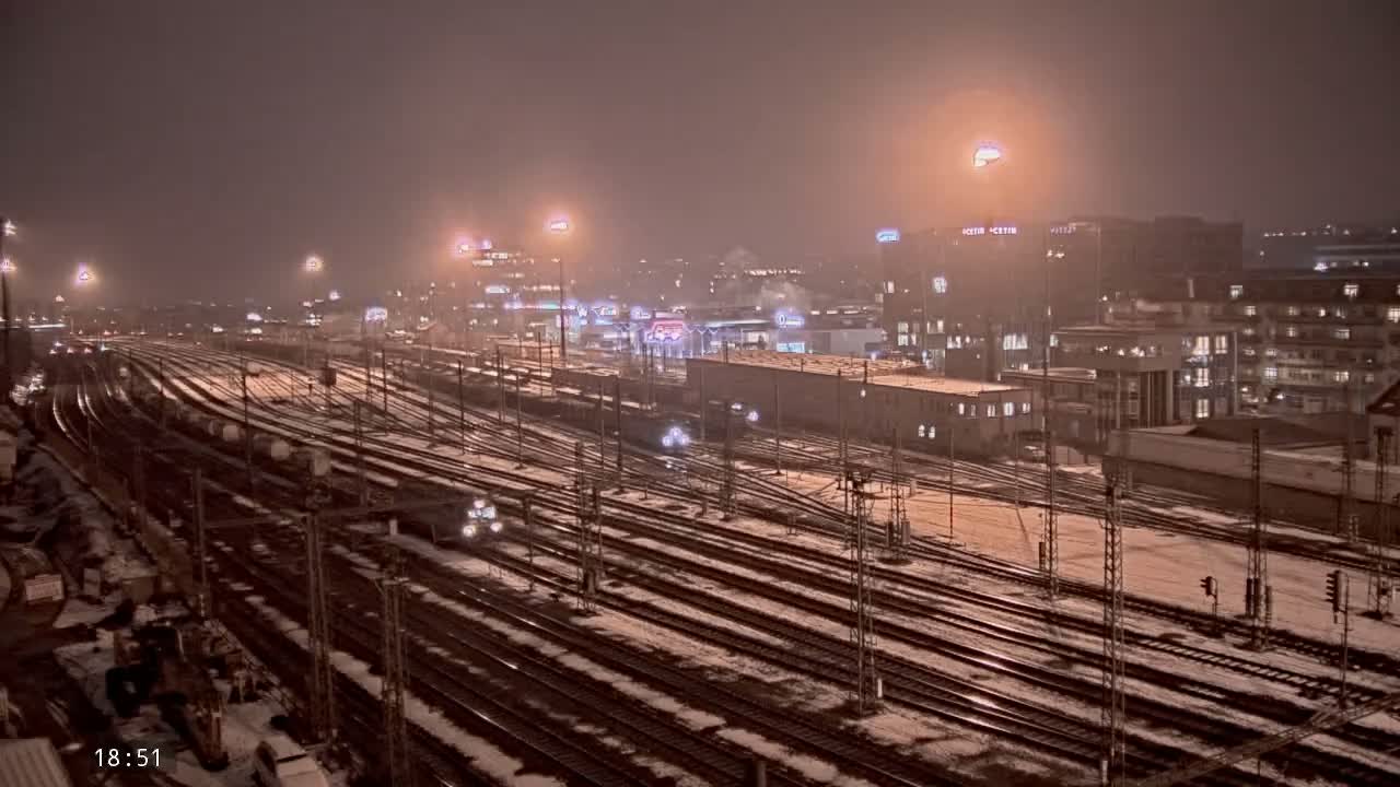 Liben Train Station & City View Live Cam - Liben, Prague, Czechia