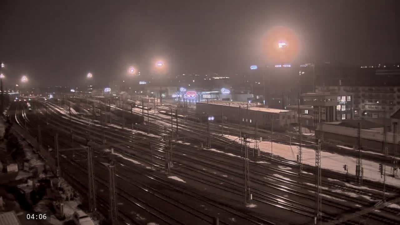 Liben Train Station & City View Live Cam - Liben, Prague, Czechia