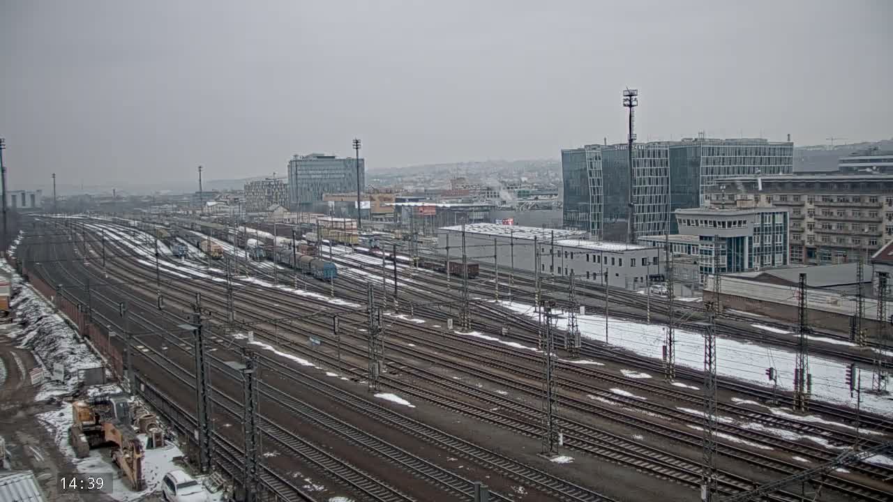 Liben Train Station & City View Live Cam - Liben, Prague, Czechia