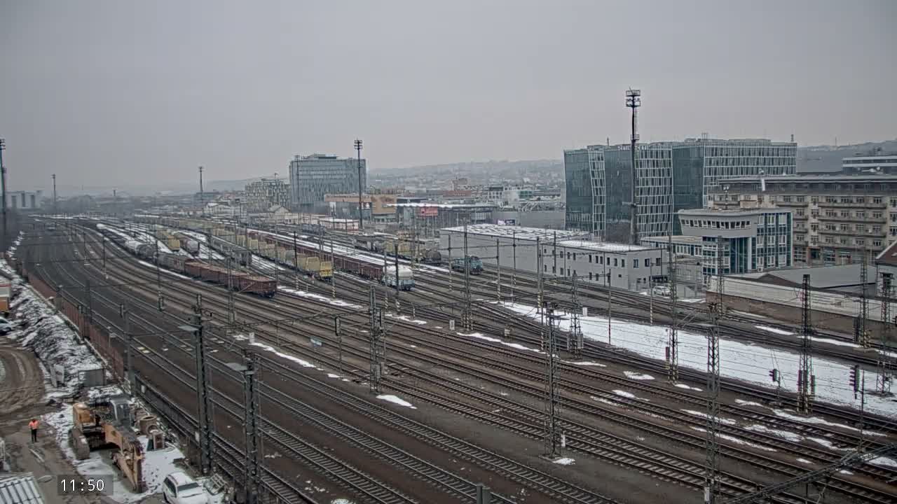 Liben Train Station & City View Live Cam - Liben, Prague, Czechia