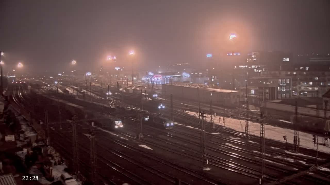 Liben Train Station & City View Live Cam - Liben, Prague, Czechia