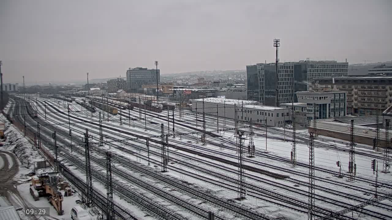 Liben Train Station & City View Live Cam - Liben, Prague, Czechia