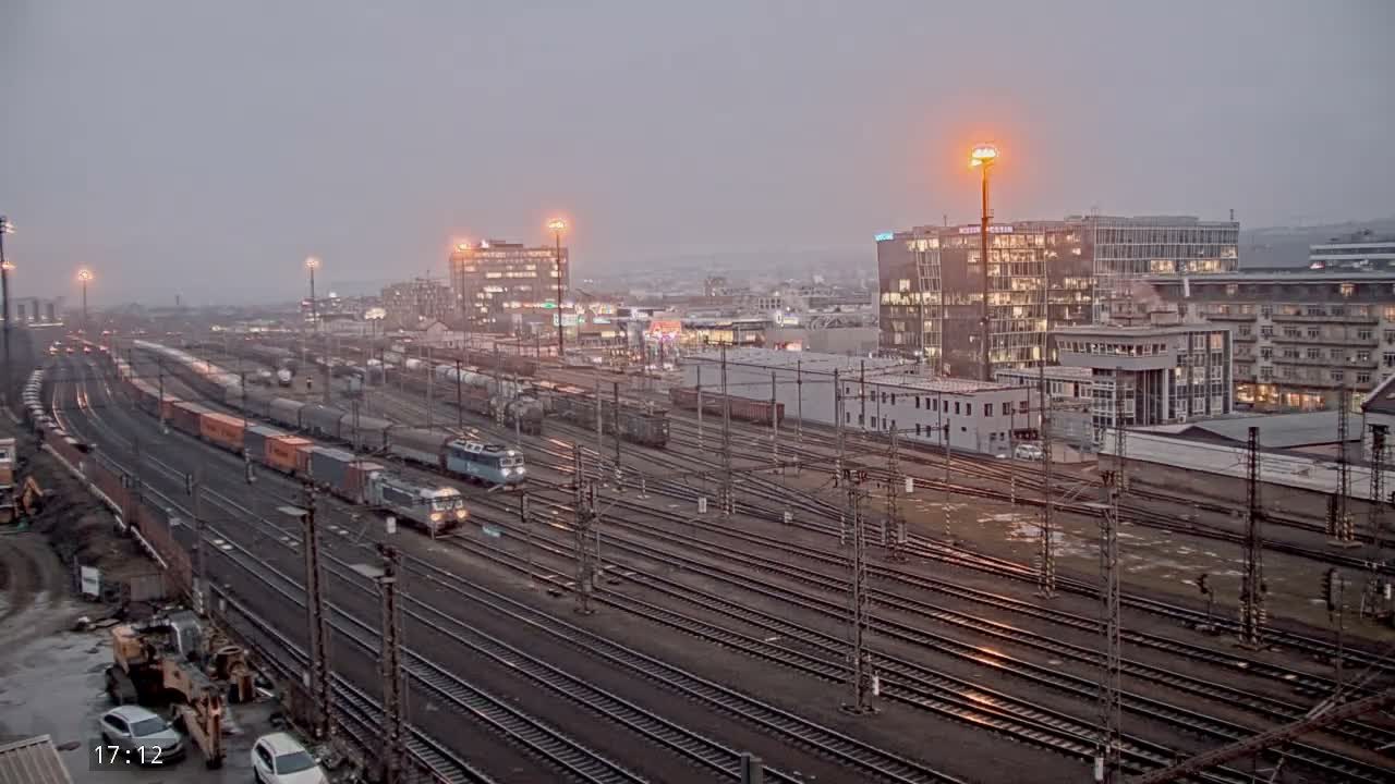 Liben Train Station & City View Live Cam - Liben, Prague, Czechia