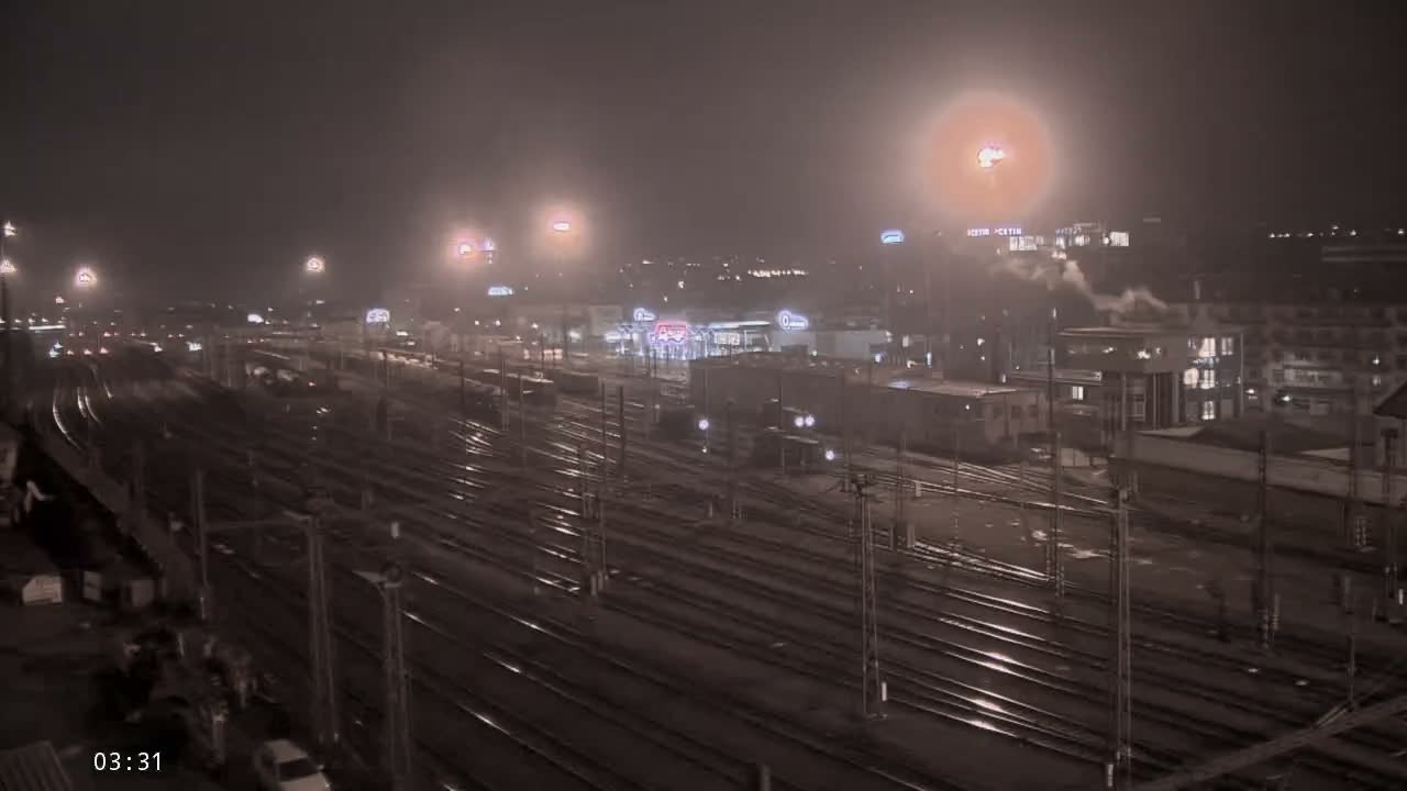 Liben Train Station & City View Live Cam - Liben, Prague, Czechia
