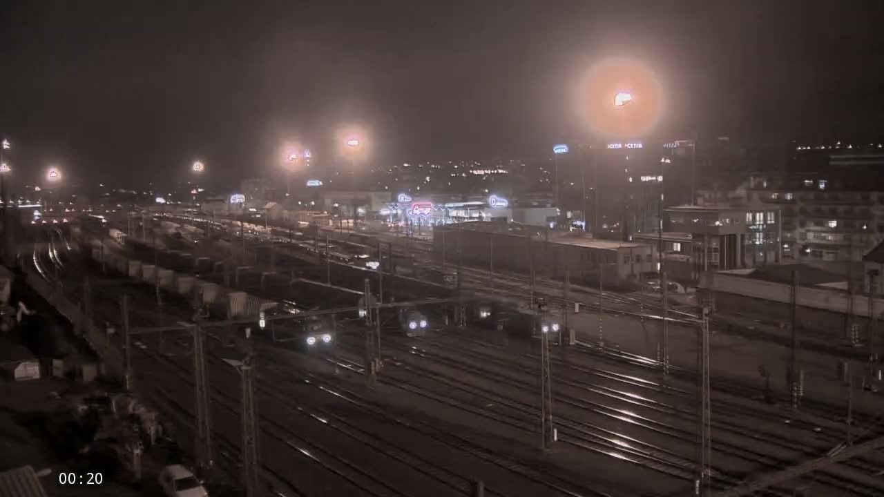 Liben Train Station & City View Live Cam - Liben, Prague, Czechia