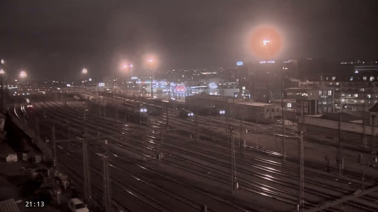 Liben Train Station & City View Live Cam - Liben, Prague, Czechia