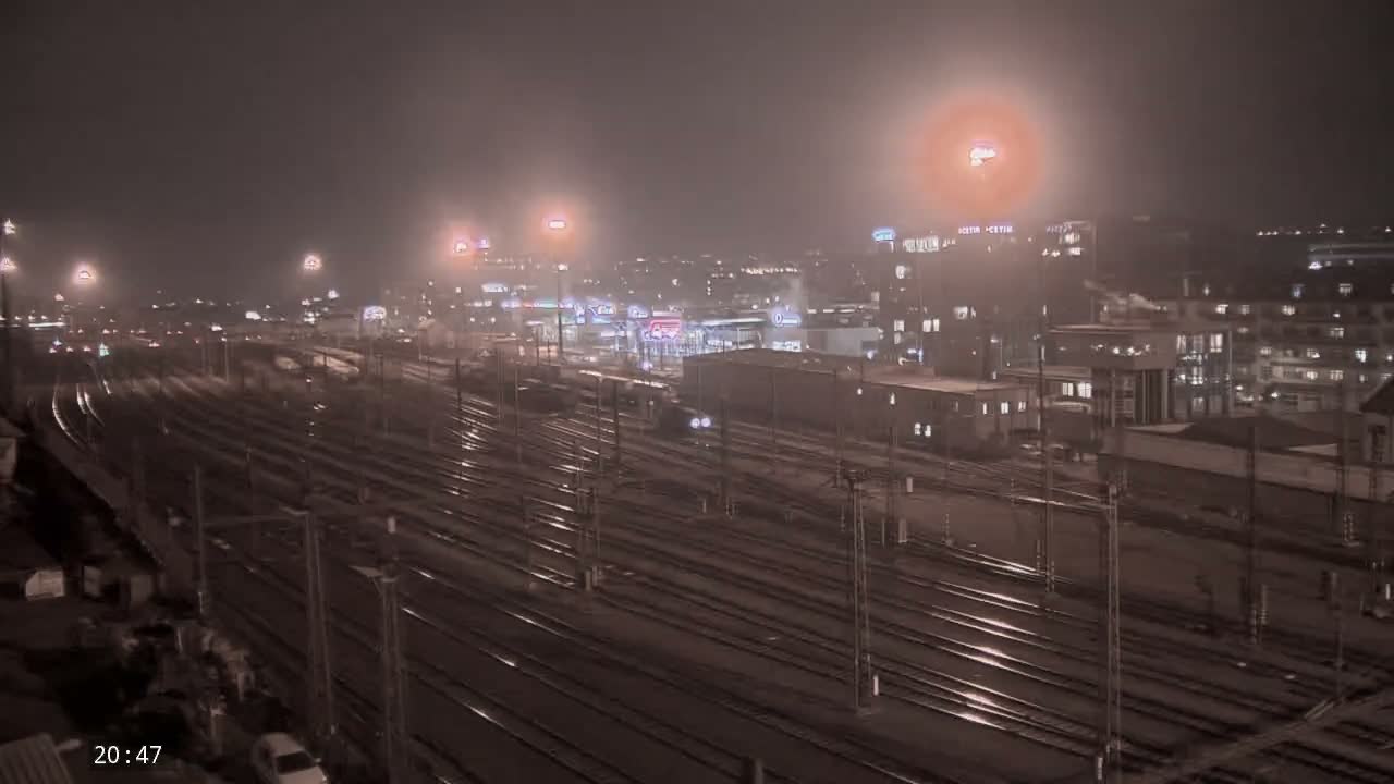 Liben Train Station & City View Live Cam - Liben, Prague, Czechia