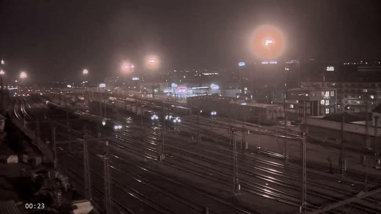 Liben Train Station & City View Live Cam - Liben, Prague, Czechia