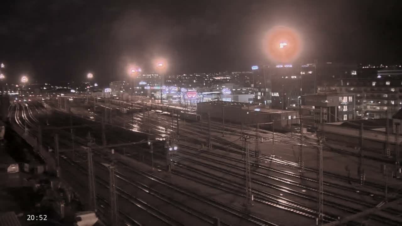 Liben Train Station & City View Live Cam - Liben, Prague, Czechia