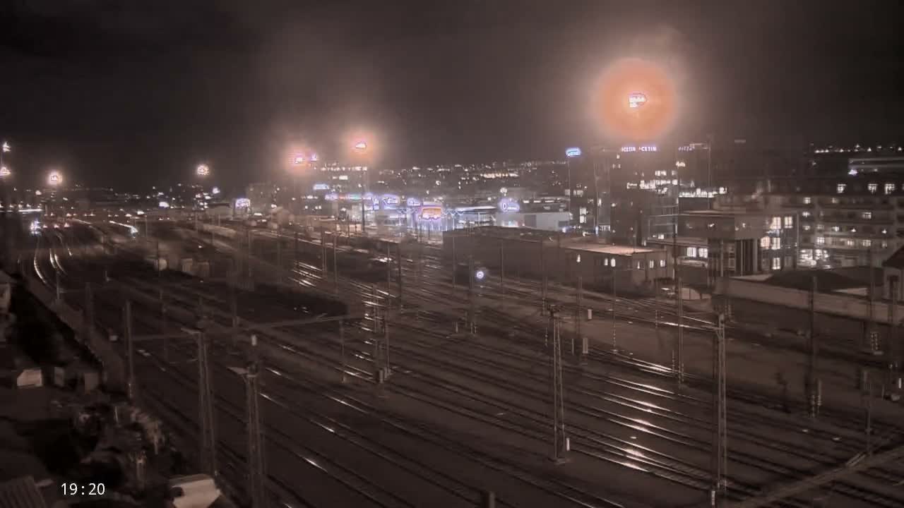 Liben Train Station & City View Live Cam - Liben, Prague, Czechia