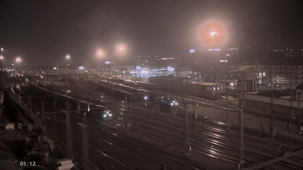 Liben Train Station & City View Live Cam - Liben, Prague, Czechia