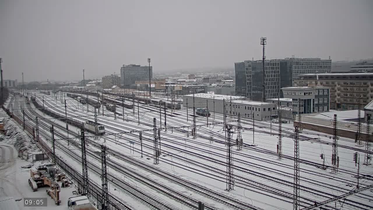Liben Train Station & City View Live Cam - Liben, Prague, Czechia