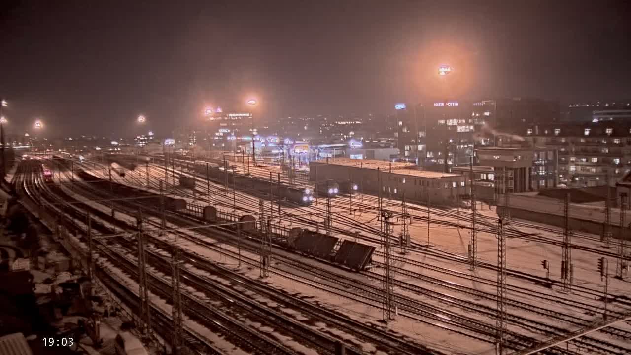 Liben Train Station & City View Live Cam - Liben, Prague, Czechia