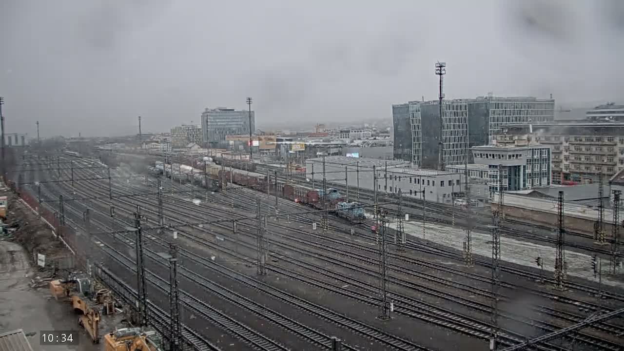 Liben Train Station & City View Live Cam - Liben, Prague, Czechia