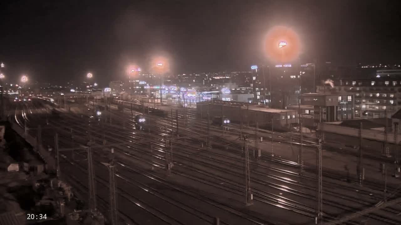 Liben Train Station & City View Live Cam - Liben, Prague, Czechia
