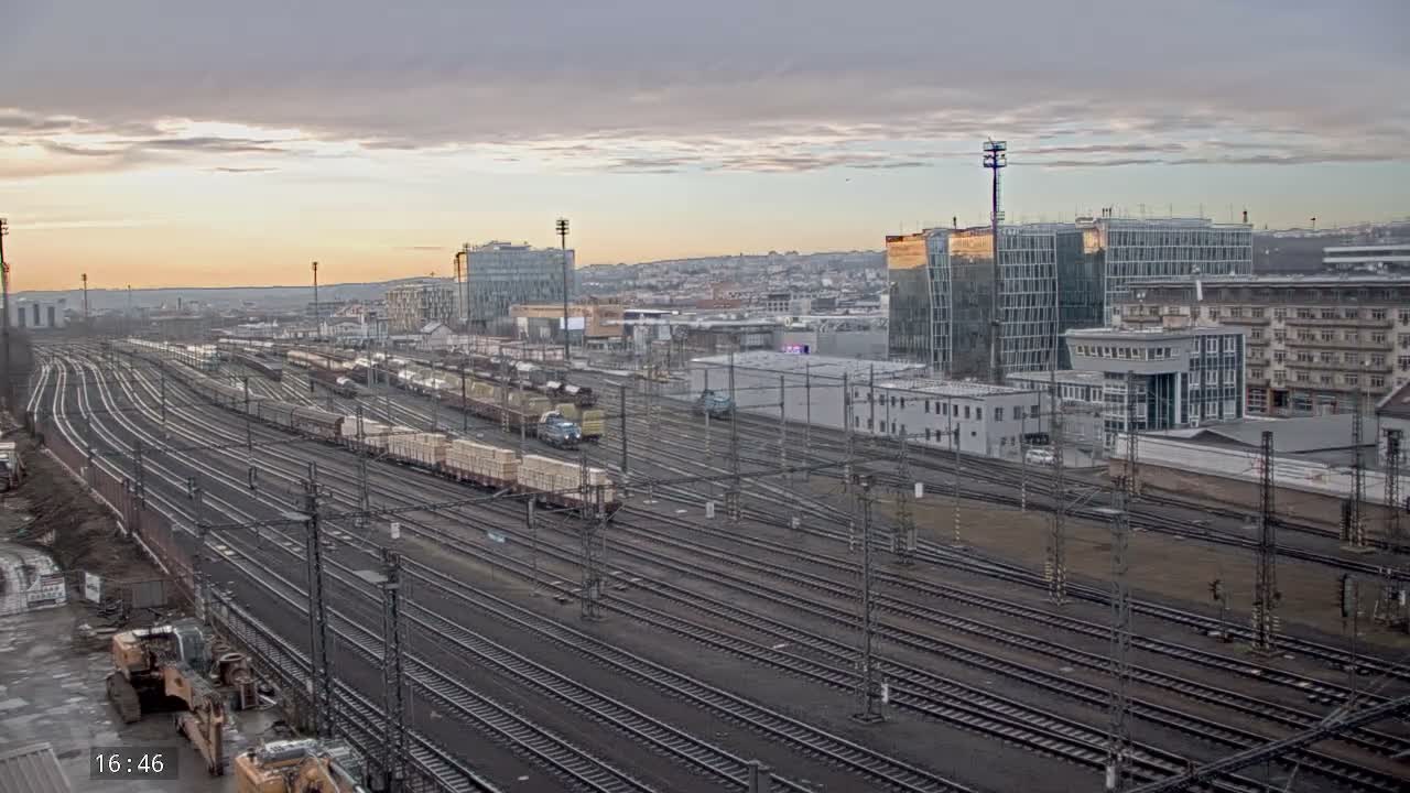 Liben Train Station & City View Live Cam - Liben, Prague, Czechia