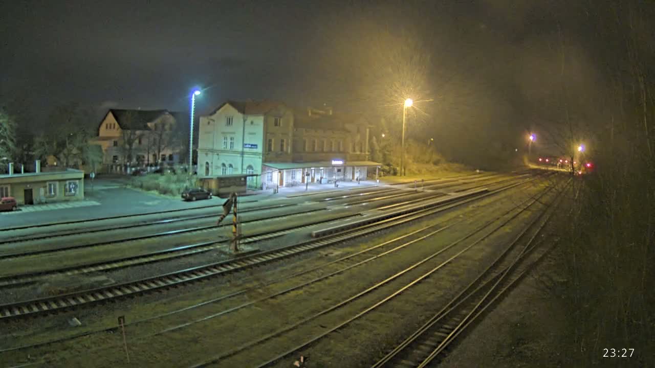 Luzna u Rakovnika Train Station Live Cam - Rakovnik, Central Bohemian, Czechia